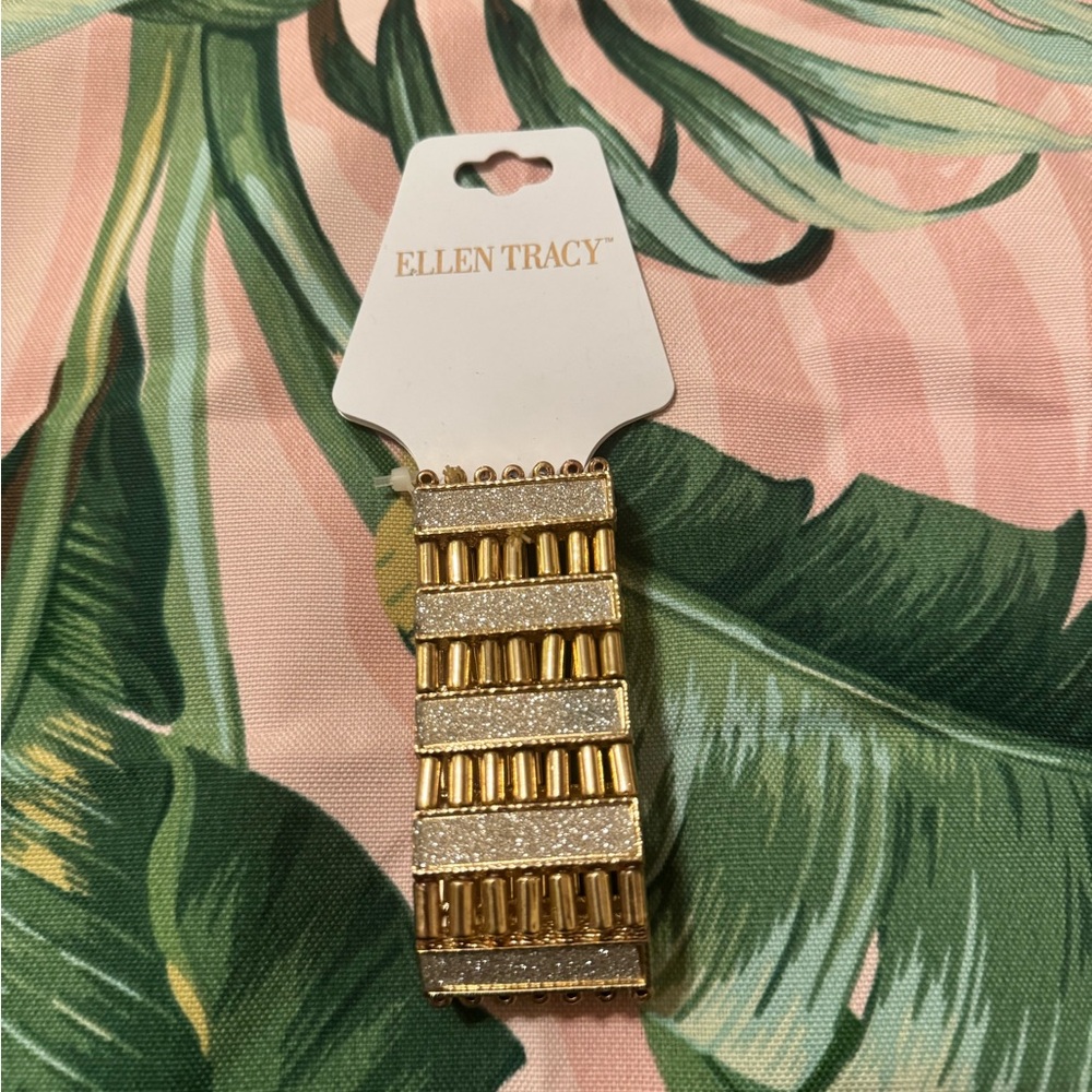 Ellen Tracy Gold and Silver Bracelet
